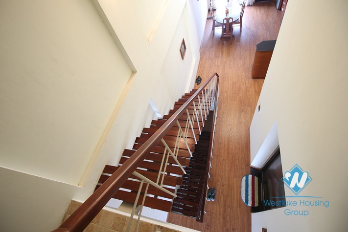 Duplex apartment with for rent in Hai Ba Trung Hanoi